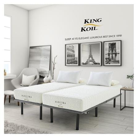 ที่นอนยางพารา 5 ฟุต KINGKOIL รุ่น ELECTRA พร้อมชุดเครื่องนอน 11 ชิ้น_5