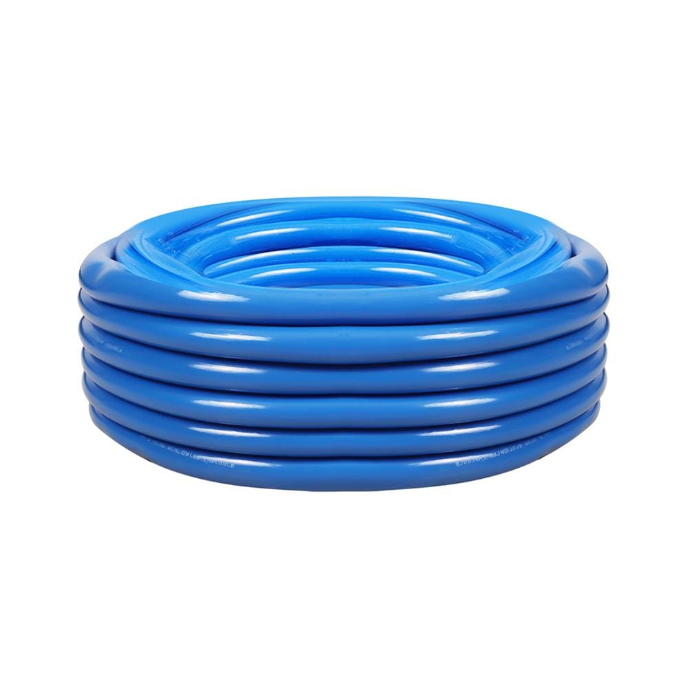 สายยางม้วนเด้ง PVC พญานาค 3/4 นิ้ว x20 ม. สีน้ำเงิน