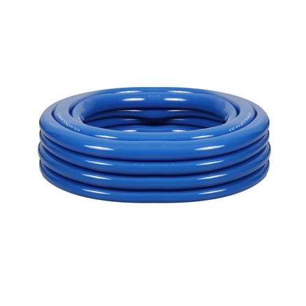 สายยางม้วนเด้ง PVC  พญานาค 5/8 นิ้ว x20 ม. สีน้ำเงิน