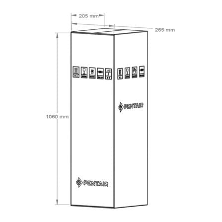 เครื่องกรองน้ำใช้ PENTAIR PWCE54P12 HYDRA_2