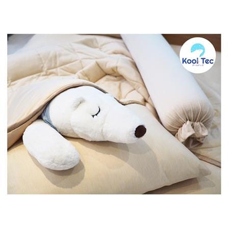 ชุดผ้าปูที่นอน 5 ฟุต 5 ชิ้น KOOLTEC COOLING JS สีเบจ_2