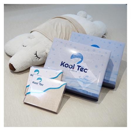 ชุดผ้าปูที่นอน 3.5 ฟุต 3 ชิ้น KOOLTEC COOLING JS สีเบจ_1