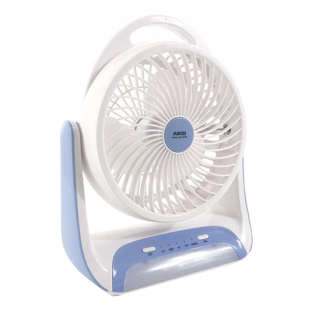 พัดลมพกพา AIKO KN-2816U สีฟ้า