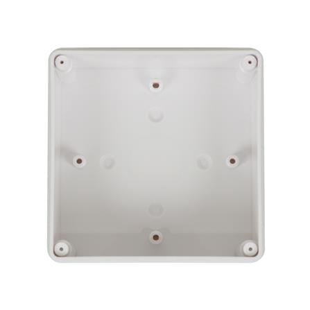 กล่องพลาสติกกันน้ำ ฝาใส ELECKTA 4x4 นิ้ว สีขาว_2
