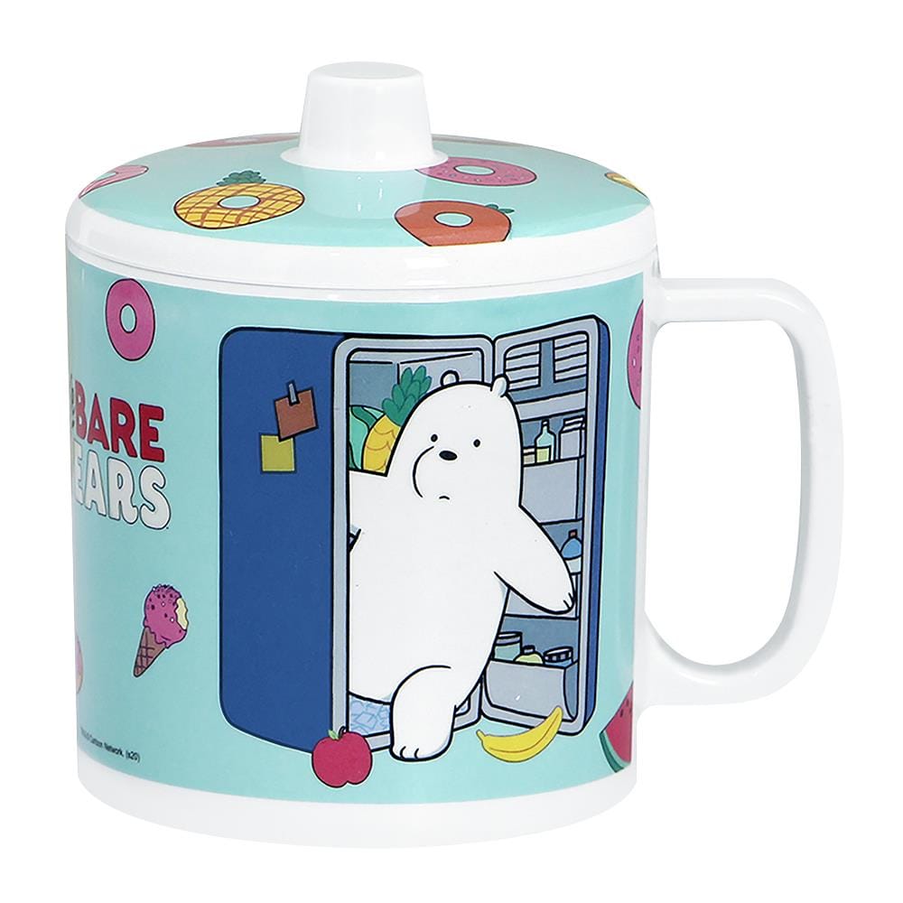 ถ้วยหู+ฝาเมลามีน 700ml SUPERWARE WE BEAR BEARS