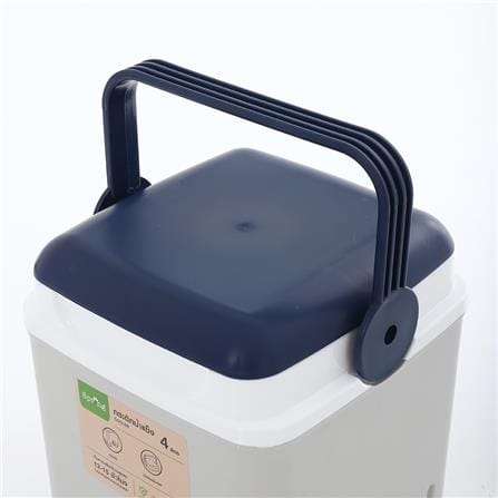 กระติกน้ำแข็งมีก๊อก SPRING AG398 4 ลิตร สีเทา/น้ำเงิน_1