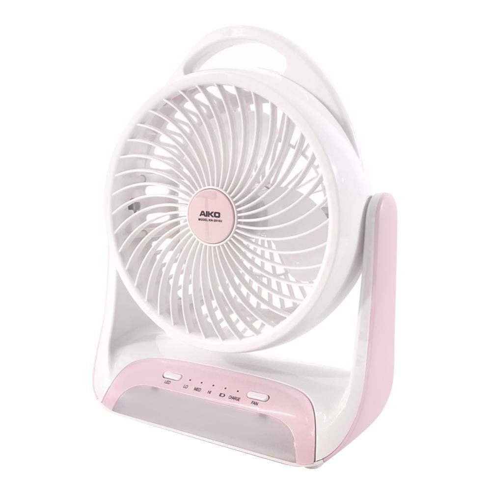 พัดลมพกพา AIKO KN-2816U สีชมพู