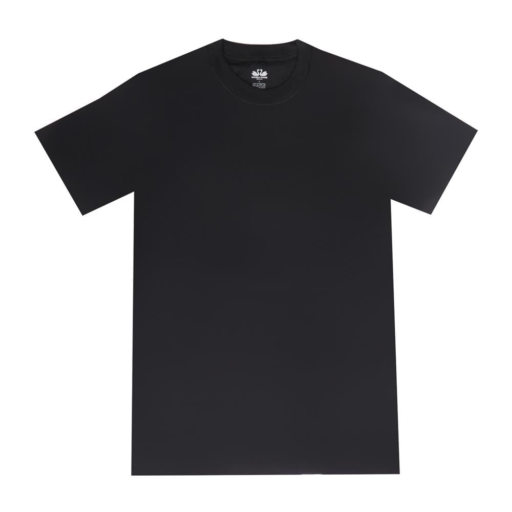เสื้อคอกลม ห่านคู่ 313 ไซซ์ L สีดำ