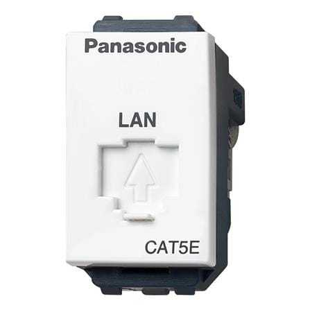 เต้ารับคอมพิวเตอร์ PANASONIC CAT5E WEGN2488 สีขาว_0
