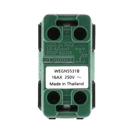 สวิตช์ 1 ทาง PANASONIC WEGN5531 B  ขนาด 1 ช่อง สีดำ_1