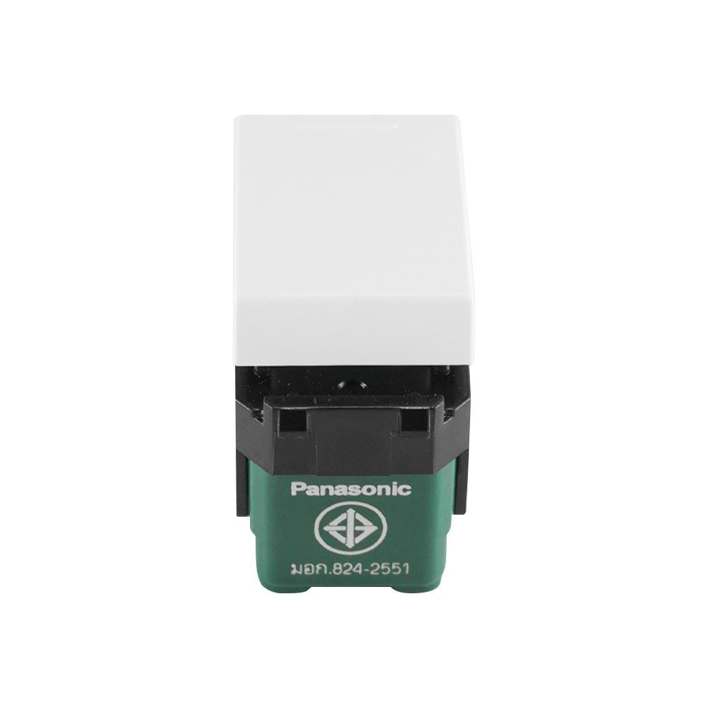 สวิตช์ 1 ทาง PANASONIC WEGN5531 ขนาด 1 ช่อง สีขาว