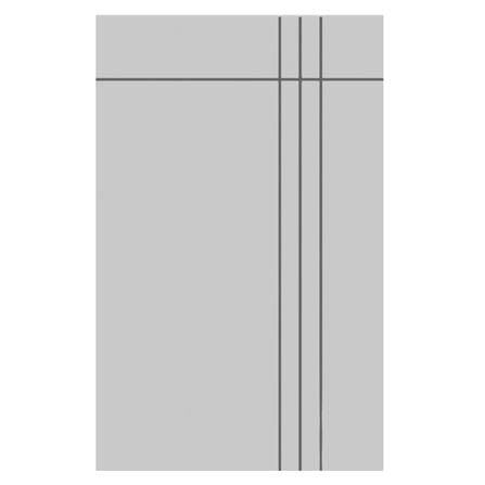 ประตูภายนอก UPVC PARAZZO PUN08 80X200 ซม. สีเทา เจาะลูกบิด_2