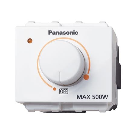 สวิตช์หรี่ไฟ PANASONIC WEGN57816 500 วัตต์ สีขาว_0