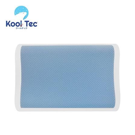 หมอนสุขภาพ เมมโมรี่โฟม KOOLTEC ERGONOMIC 60x40x9 ซม. สีขาว_0