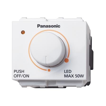 สวิตช์หรี่ไฟ LED PANASONIC WEGN57912 50 วัตต์ สีขาว_0