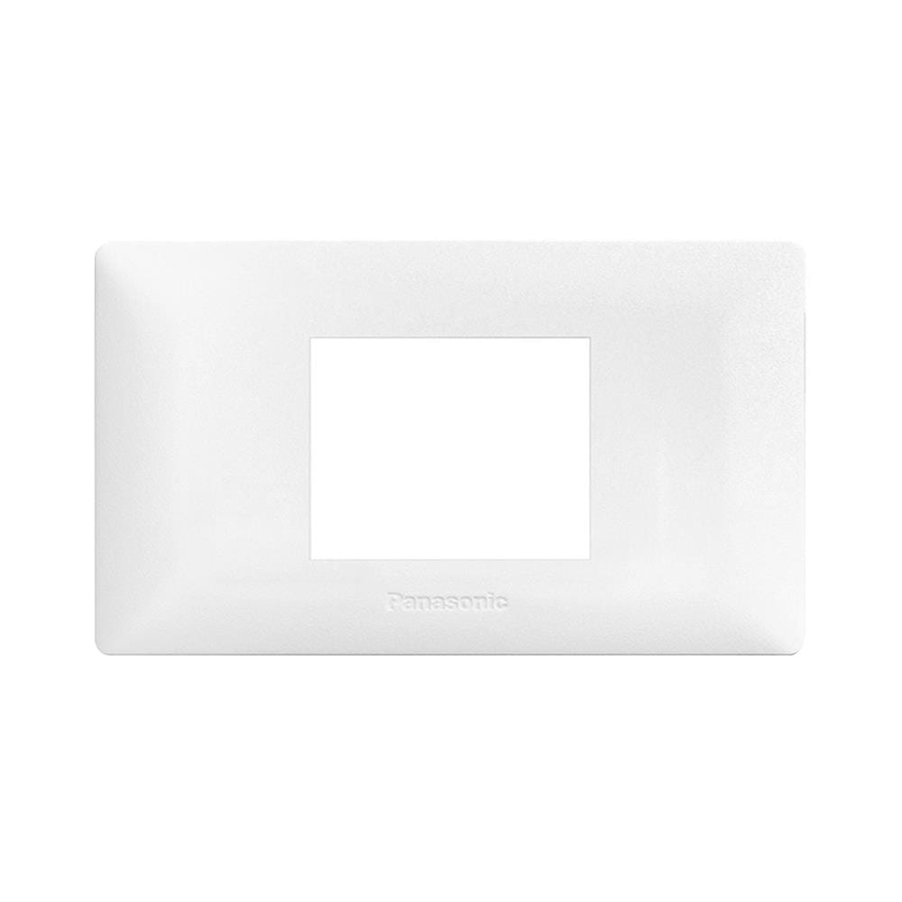 หน้ากาก 2 ช่องกลาง PANASONIC WEGN 68029 สีขาว