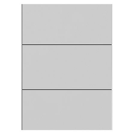 ประตูภายนอก UPVC PARAZZO PUN09 80X200 ซม. สีเทา เจาะลูกบิด_2