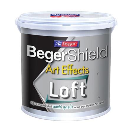 ชุดสีเท็กเจอร์ BEGER SHIELD ART EFFECTS LOFT 101 1 แกลลอน_0
