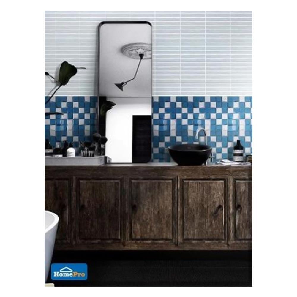 โมเสคแก้ว 30x30 ซม. HPR-191 สีน้ำเงิน