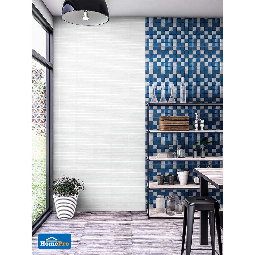 โมเสคแก้ว 30x30 ซม. HPR-191 สีน้ำเงิน