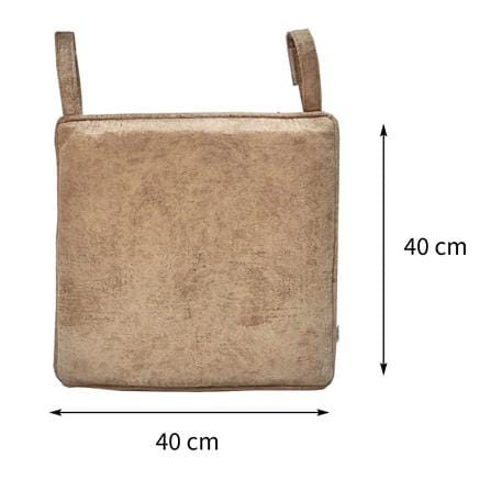 เบาะรองนั่ง HOME LIVING STYLE MIAMI 16x16 นิ้ว สีทอง_5