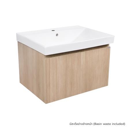 อ่างล้างหน้าเคาน์เตอร์ MOYA PZMY-001 สี Natural Oak_0