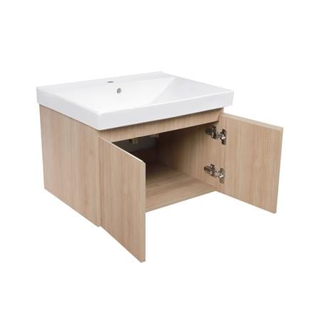 อ่างล้างหน้าเคาน์เตอร์ MOYA PZMY-001 สี Natural Oak_2