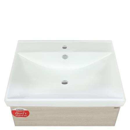 อ่างล้างหน้าเคาน์เตอร์ MOYA PZMY-002 สี LIGHT OAK_2