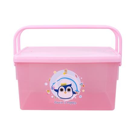 กล่องหูหิ้ว ฝาล็อค SN PAWIN 530PI สีชมพู_1