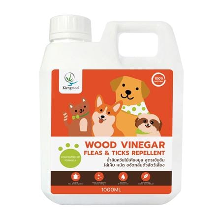 น้ำยาขจัดกลิ่นสัตว์เข้มข้น KIENGMOOL  1,000ml