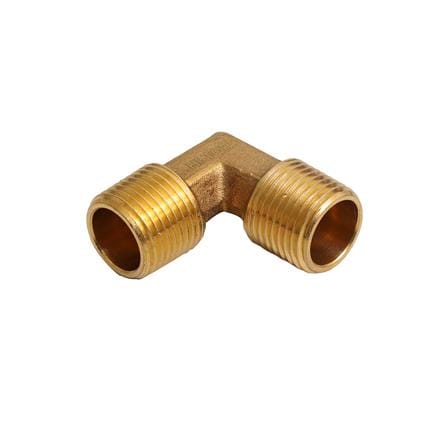 ข้อต่อข้องอ เกลียวนอก-นอก HI-TOP MML 4-4 หุน (1/2-1/2 นิ้ว) สีทอง_0