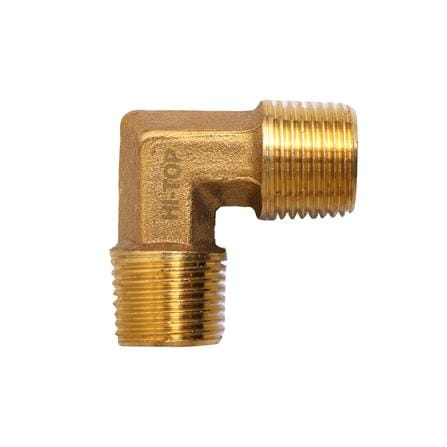 ข้อต่อข้องอ เกลียวนอก-นอก HI-TOP MML 4-4 หุน (1/2-1/2 นิ้ว) สีทอง_1