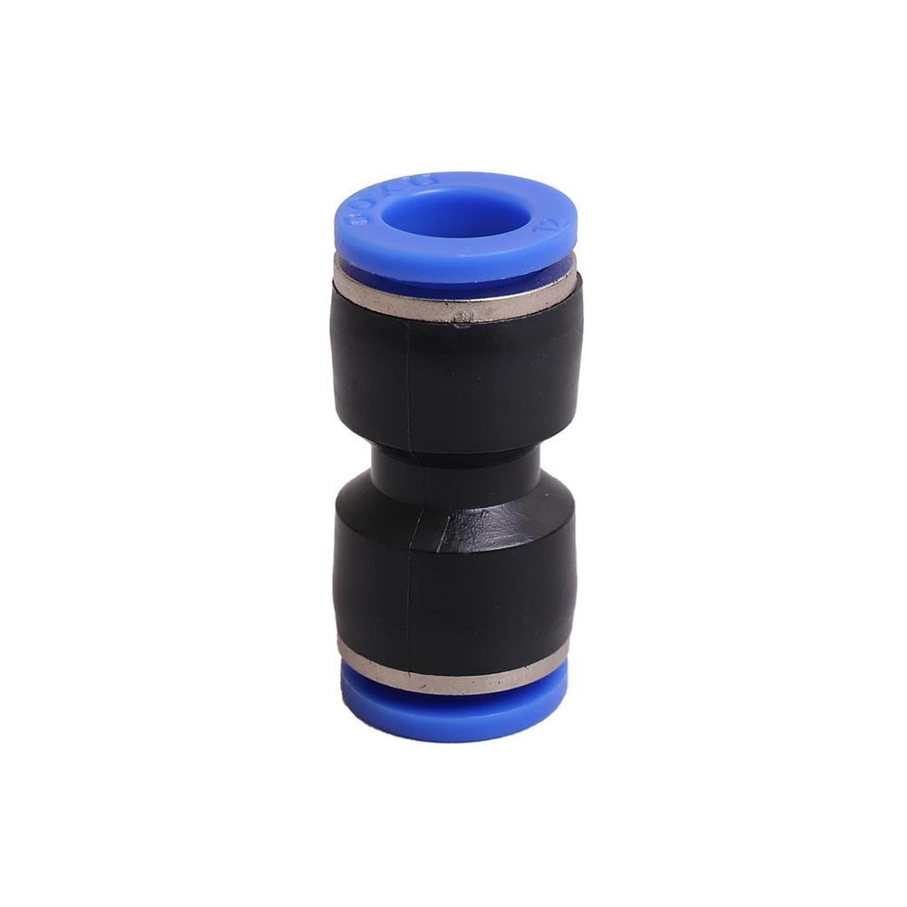 ข้อต่อ PU 2 ทาง ตรง HI-TOP APU-12 12 มม. สีดำ