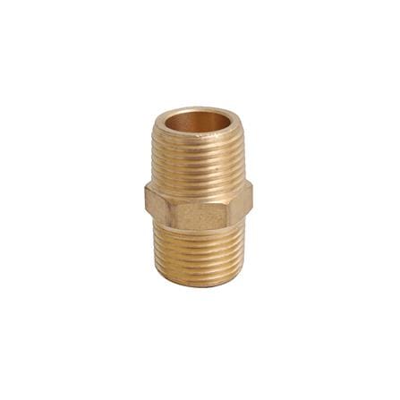 ข้อต่อตรงเกลียวนอก-นอก HI-TOP MM 3-3 หุน (3/8 นิ้ว) สีทอง_0