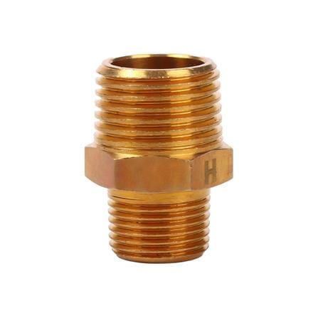 ข้อต่อเกลียวนอก-นอก HI-TOP MM 4-3 หุน (1/2-3/8 นิ้ว) สีทอง_1