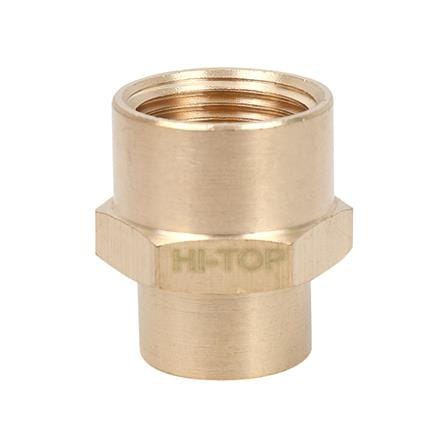 ข้อต่อเกลียวใน-ใน HI-TOP FF 3-2 หุน (3/8-1/4 นิ้ว) สีทอง_1