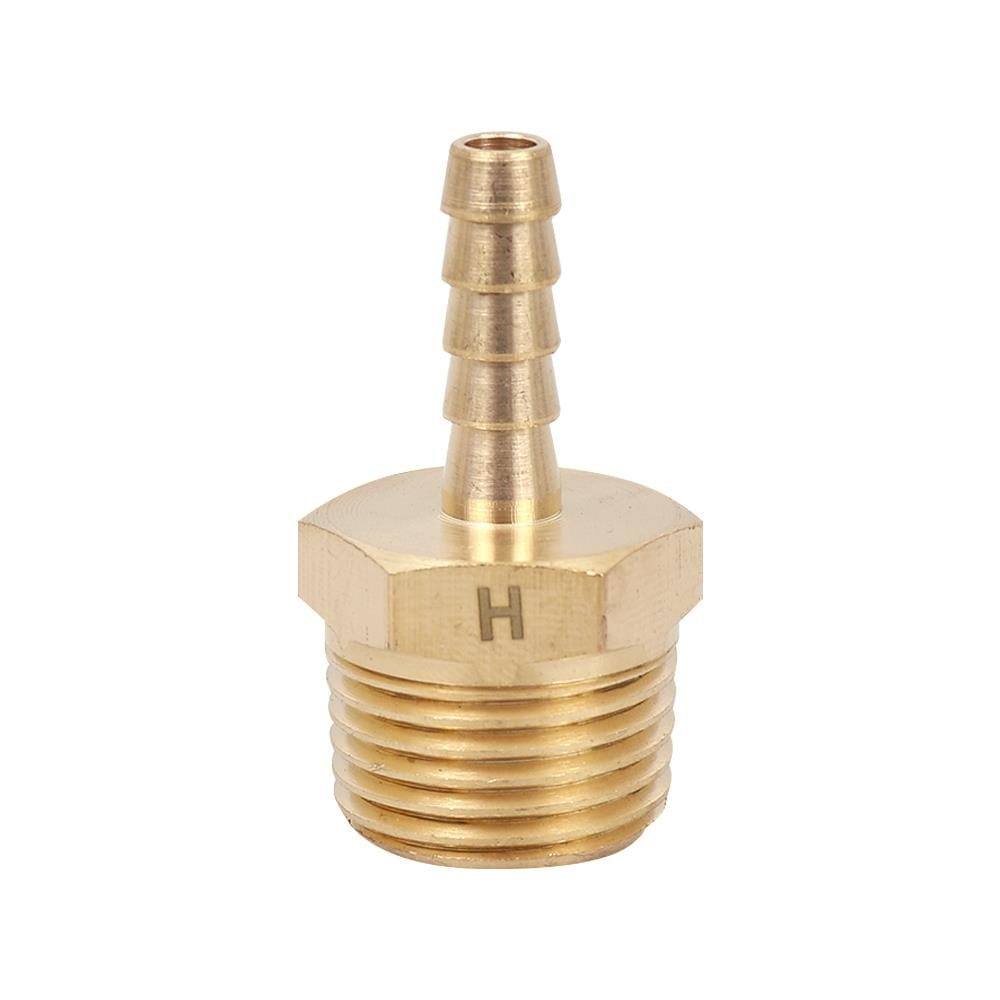 ข้อต่อหางปลาเกลียวนอก HI-TOP HM 2-4 หุน (1/4 - 1/2 นิ้ว) สีทอง