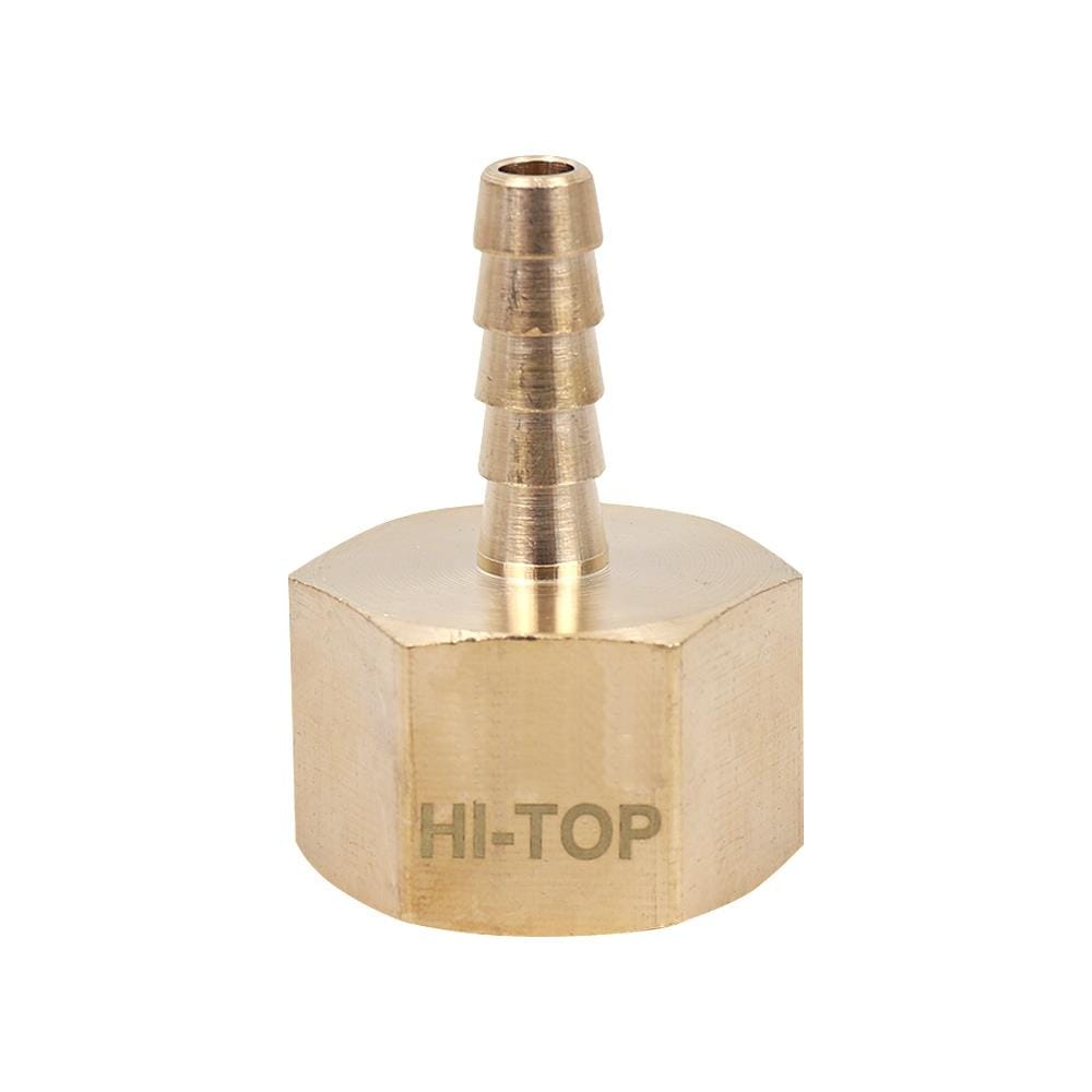 ข้อต่อหางปลาเกลียวใน HI-TOP HF 2-4 หุน (1/4-1/2 นิ้ว) สีทอง