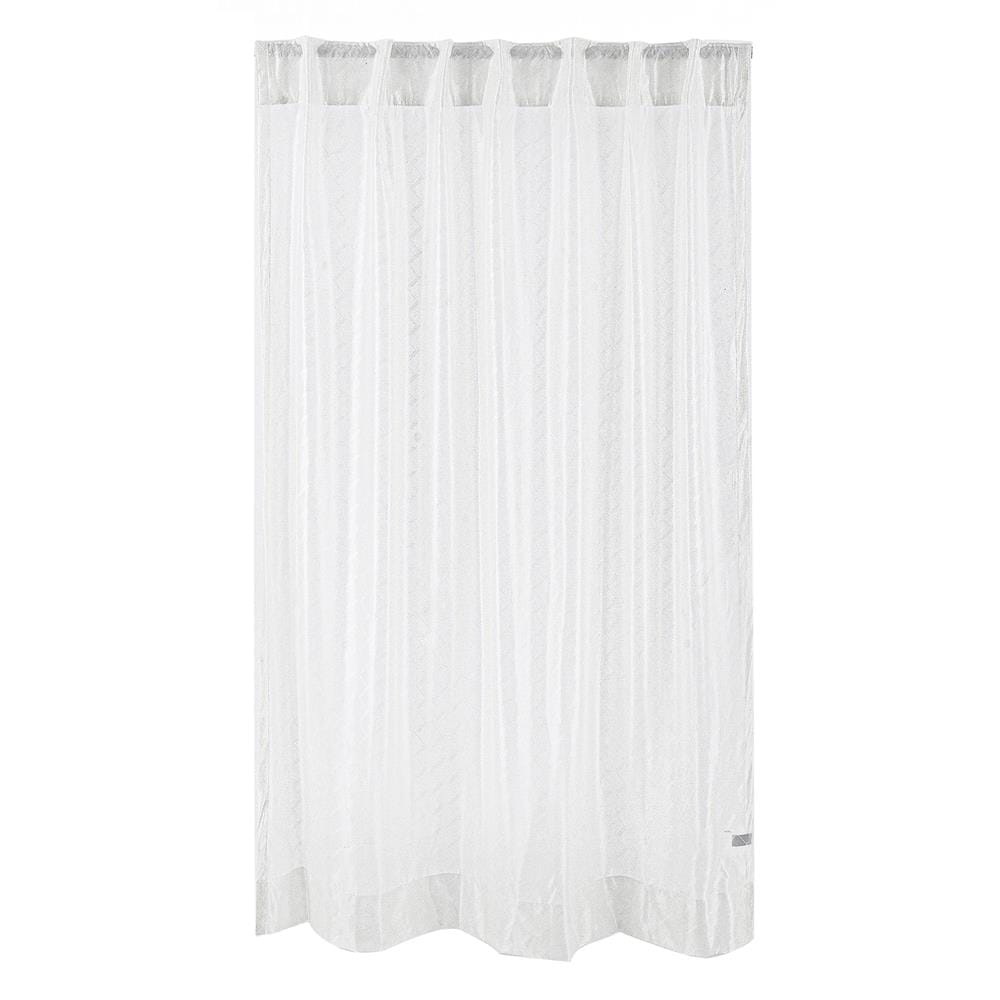 ผ้าม่านโปร่งซ่อนหู HOME LIVING STYLE SVEN 140X160 ซม. สีขาว