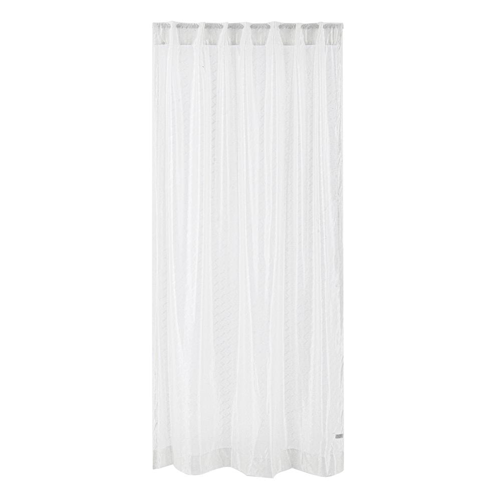 ผ้าม่านโปร่งซ่อนหู HOME LIVING STYLE SVEN  140X220 ซม. สีขาว