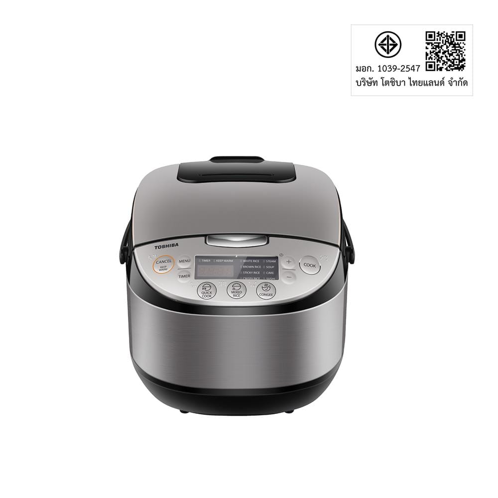 หม้อหุงข้าว DIGITAL TOSHIBA RC-T10DR2 1 ลิตร