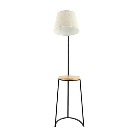 ไฟตั้งพื้น CARINI L715 สีขาว/ดำ/ลายไม้_2