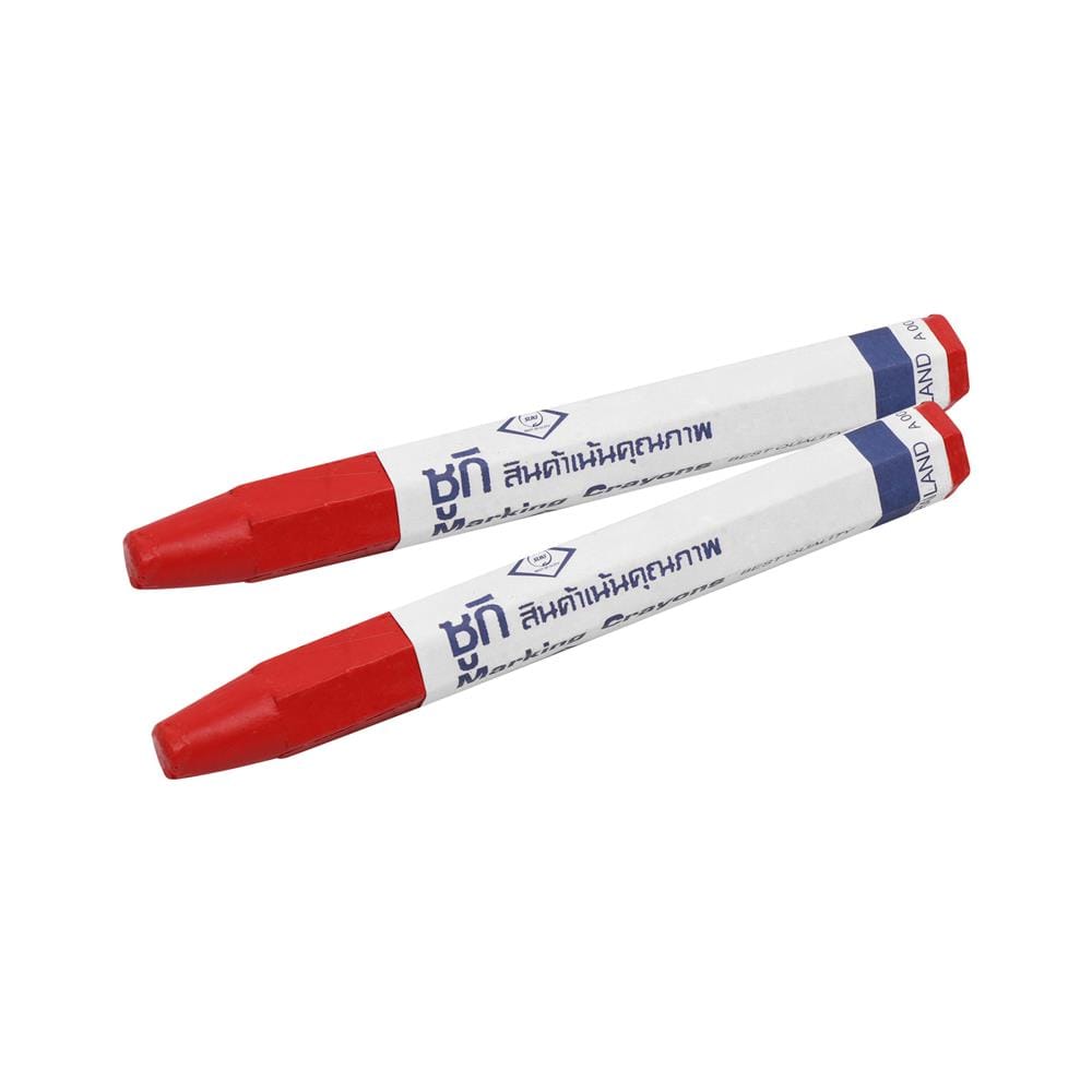 สีชอล์กน้ำมันซูกิ SPOA สีแดง แพ็ก 2 ชิ้น