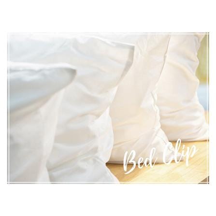 ปลอกหมอนหนุน BED CLIP STANDARD สีขาว แพ็ก 2 ชิ้น_2