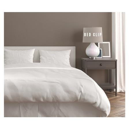 ปลอกหมอนหนุน BED CLIP STANDARD สีขาว แพ็ก 2 ชิ้น_4