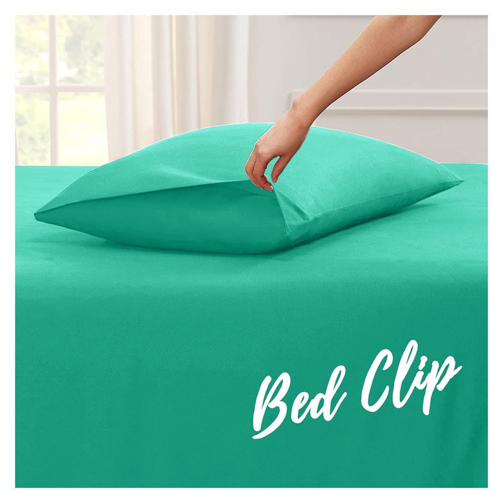 ปลอกหมอนหนุน BED CLIP STANDARD สีเขียวอ่อน แพ็ก 2 ชิ้น