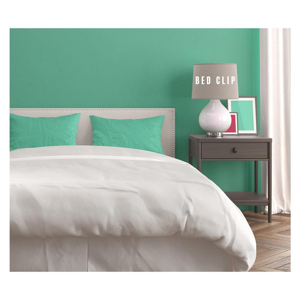 ปลอกหมอนหนุน BED CLIP STANDARD สีเขียวอ่อน แพ็ก 2 ชิ้น