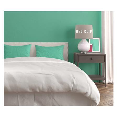 ปลอกหมอนหนุน BED CLIP STANDARD สีเขียวอ่อน แพ็ก 2 ชิ้น_3