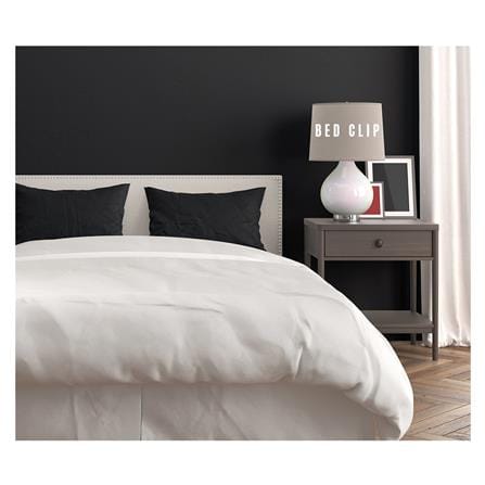 ปลอกหมอนหนุน BED CLIP STANDARD สีดำ แพ็ก 2 ชิ้น_3