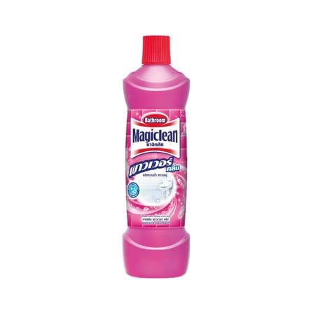 น้ำยาล้างห้องน้ำ MAGICLEAN POWER CLEAN 850 มล. สีชมพู_0